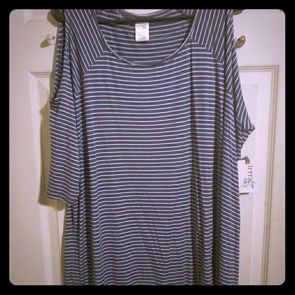 Cold Shoulder Tunic